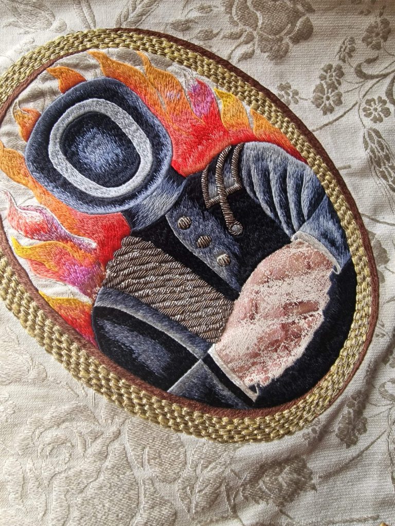 Renowacja sztandaru KMKWŚ zakończona